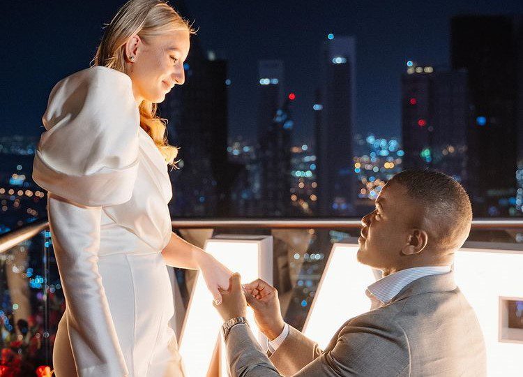 Pastor Kayanja’s Son, Robert Kayanja Jr Puts a Ring on Girlfriend Marlena Gailis in Dubai