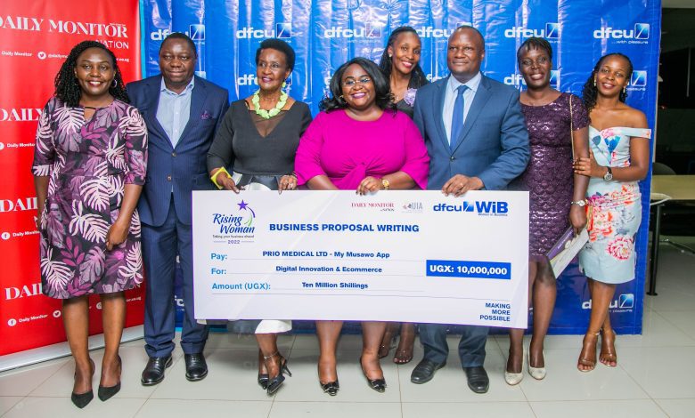 Celebration and Tears of Joy as dfcu Bank’s Rising Woman Initiative Comes to an End Celebration and Tears of Joy as dfcu Bank’s Rising Woman Initiative Comes to an End