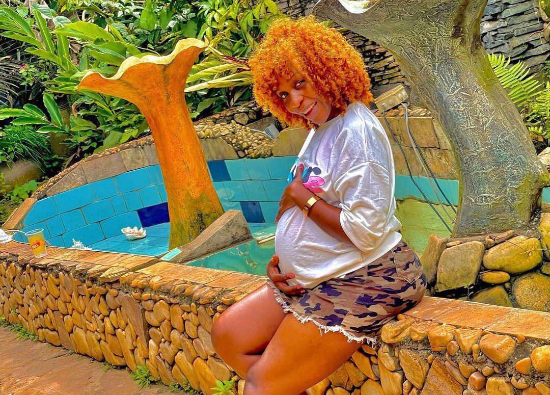 Heavily Pregnant Karole Kasita Cunningly Reveals the Father of her Unborn Baby