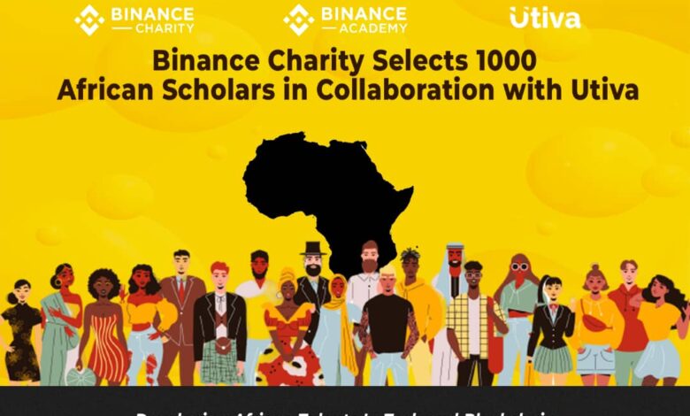 Binance Charity Selects 1000 Africans For Tech Scholarship In Collaboration With Utiva Binance Charity Selects 1000 Africans For Tech Scholarship In Collaboration With Utiva