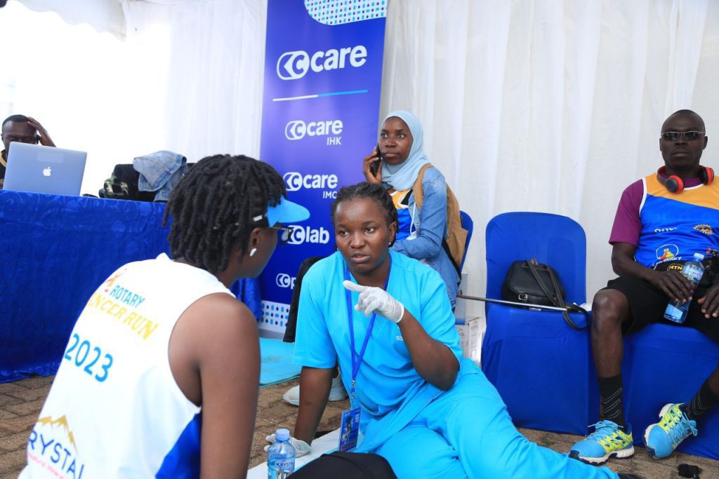 C-Care Uganda Offers Discounted Cancer Screening Services at the Rotary Cancer Run and Clinics Across Uganda