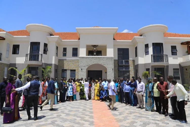 Speaker Among gathers MPs at her splashy Bukedea home for retreat