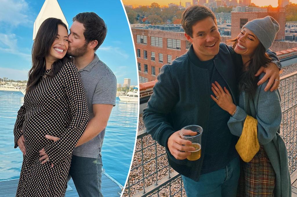 Adam DeVine’s wife Chloe Bridges pregnant, expecting couple’s first baby: ‘Can’t wait’