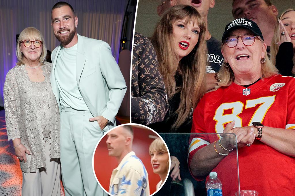 Travis Kelce’s mom, Donna, on meeting Taylor Swift: ‘It was OK’