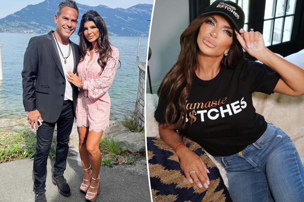 Teresa Giudice offers ‘family business cards’ to cop after being pulled over for swerving lanes