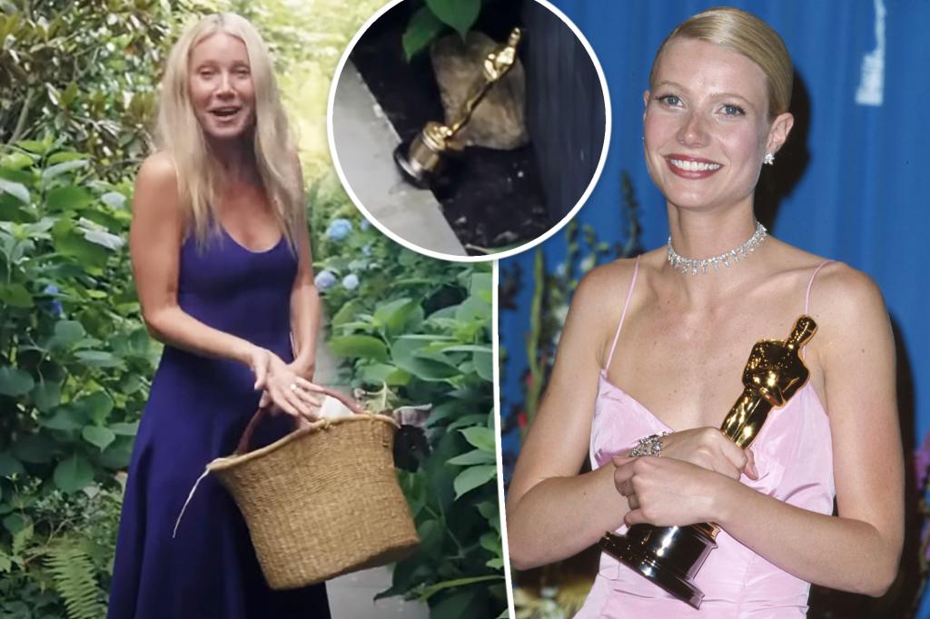 Gwyneth Paltrow uses her Oscar as a doorstop: ‘It works perfectly’