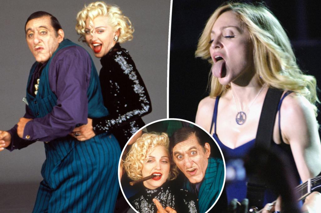 Madonna allegedly stuck her tongue in Al Pacino’s ear when they met
