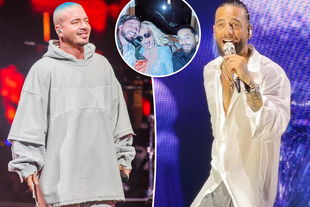Britney Spears jokes she has ‘no idea’ who Maluma, J Balvin are after NYC sushi dinner Britney Spears jokes she has ‘no idea’ who Maluma, J Balvin are after NYC sushi dinner