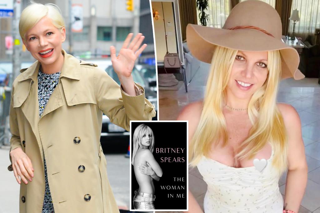 Why Britney Spears chose Michelle Williams to narrate memoir’s audiobook