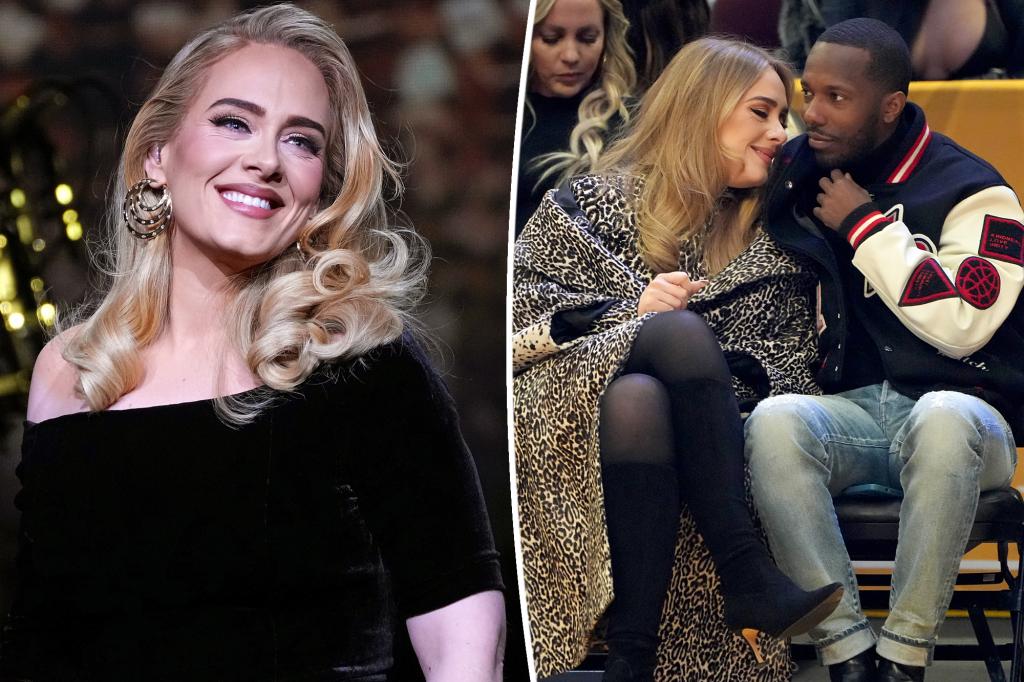 Adele shows off 10-carat diamond ring on Instagram after calling Rich Paul her ‘husband’ Adele shows off 10-carat diamond ring on Instagram after calling Rich Paul her ‘husband’