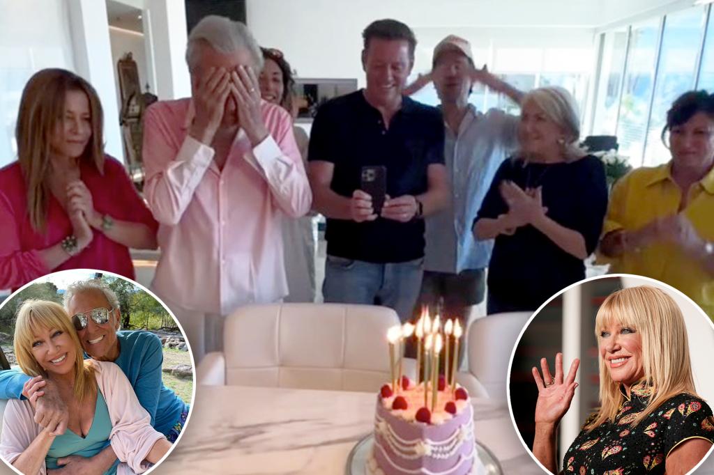 Suzanne Somers’ family celebrates late star’s 77th birthday days after her death