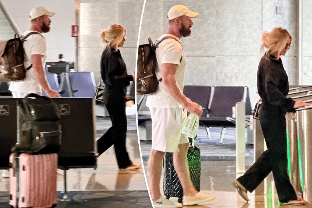 Kim Zolciak, Kroy Biermann arrive at airport together after ‘RHOA’ alum requests full custody