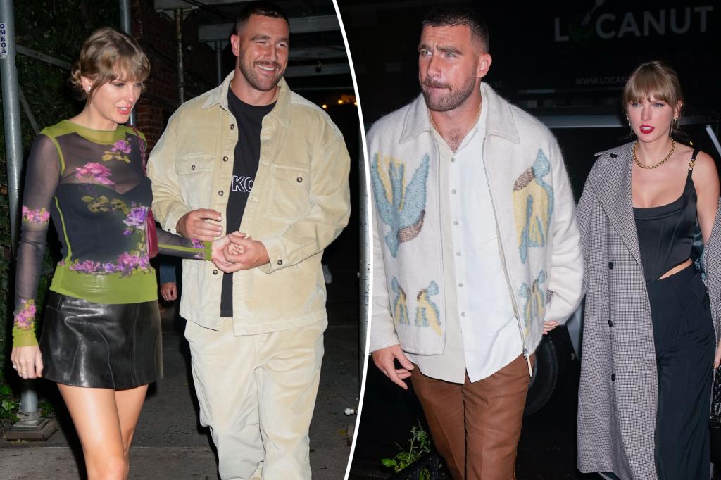 Taylor Swift and Travis Kelce enjoy intimate, PDA-filled dinner at Kansas City steakhouse