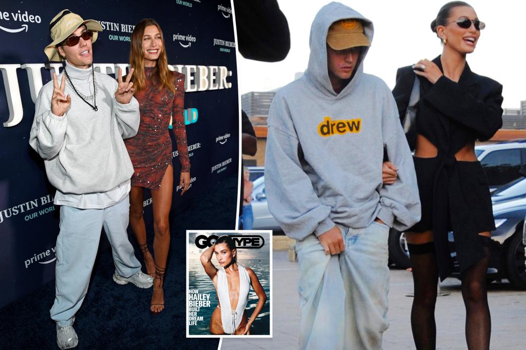 Hailey Bieber reveals why she and husband Justin dress like they’re ‘on two separate planets’