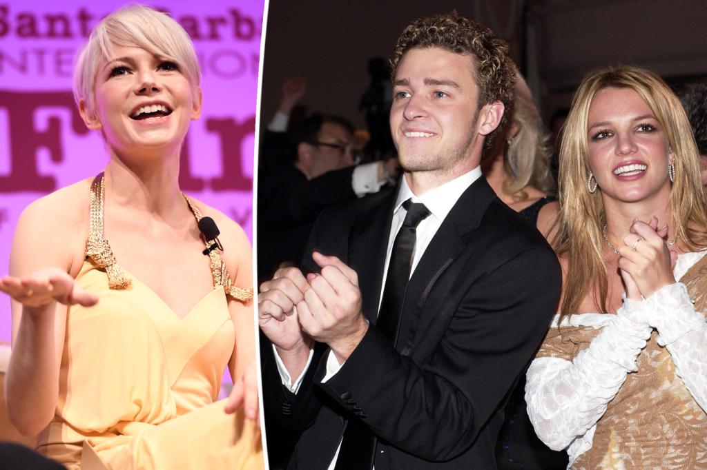 Fans can’t get over Michelle Williams’ Justin Timberlake impression as Britney Spears’ book narrator