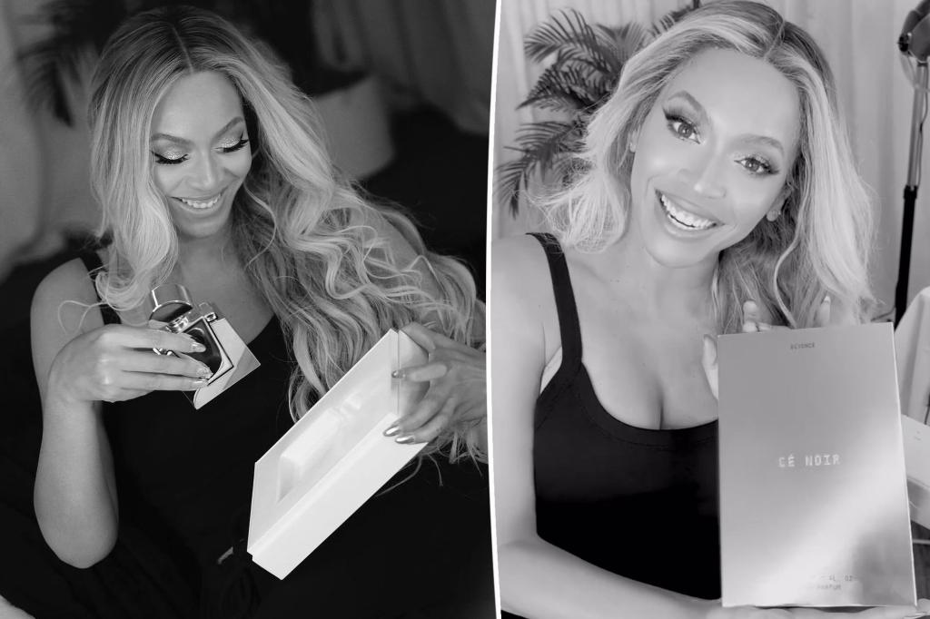 Beyoncé shares rare video talking to fans as she unboxes her new perfume: ‘It’s finally here’