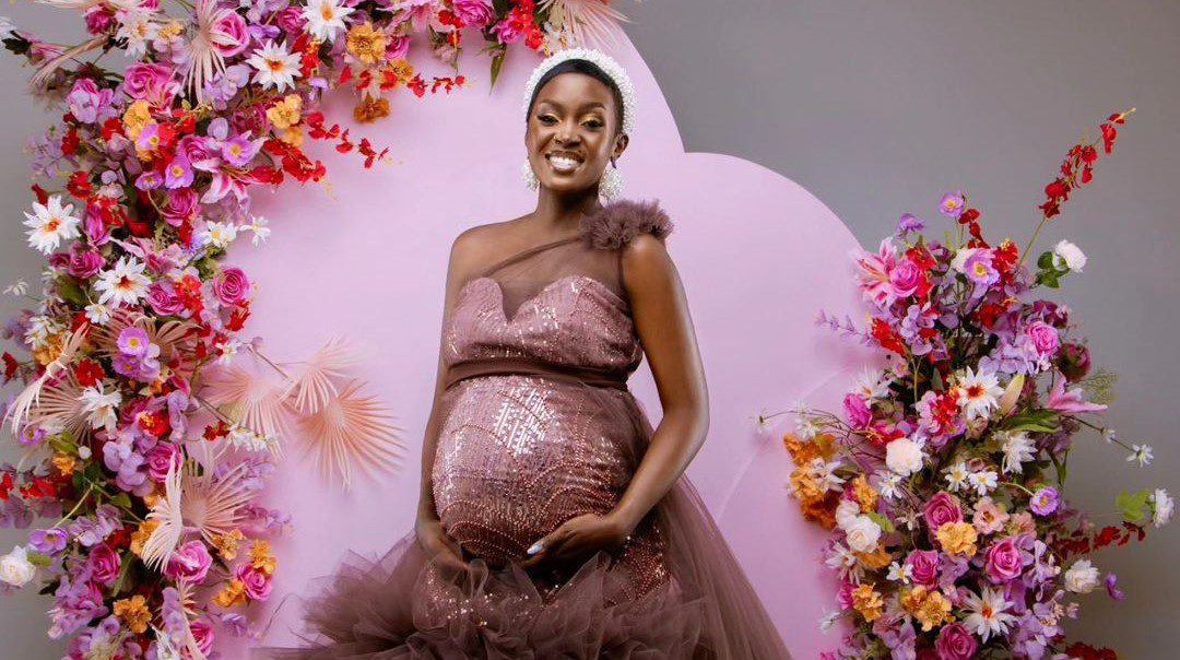 Dorah Mwima Shares Beautiful Photos of Her Baby Bump