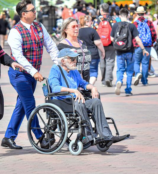 Dick Van Dyke at Disneyland