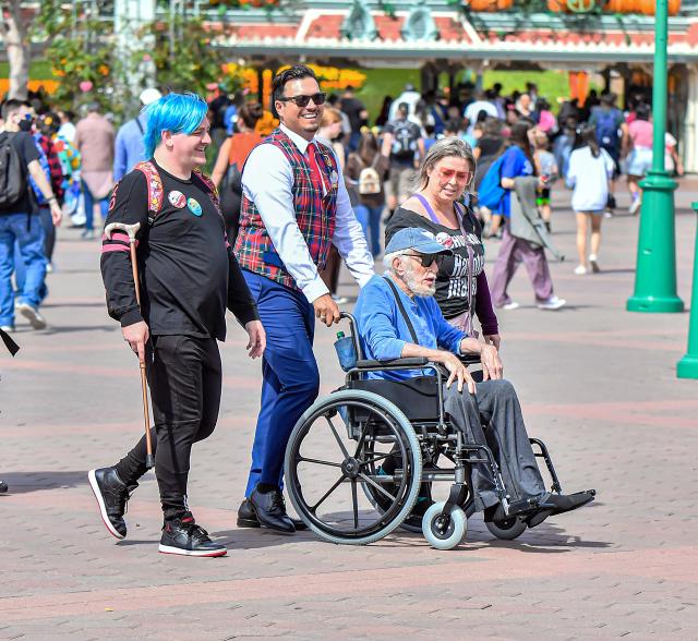 Dick Van Dyke at Disneyland