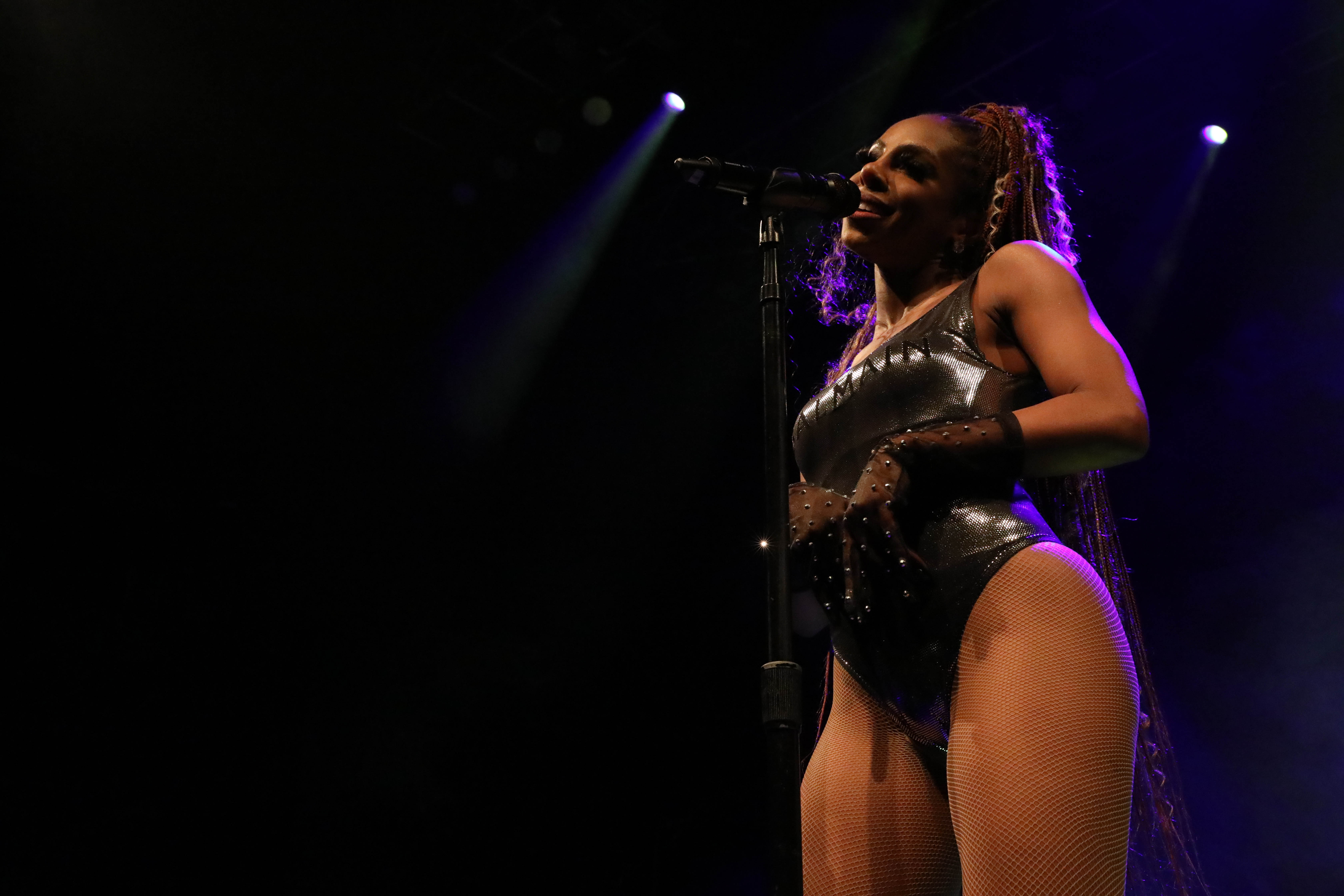 Candiace Dillard Bassett performs live in concert during the Deep Space Tour at The Fillmore Silver Spring on June 10, 2023 in Silver Spring, Maryland.
