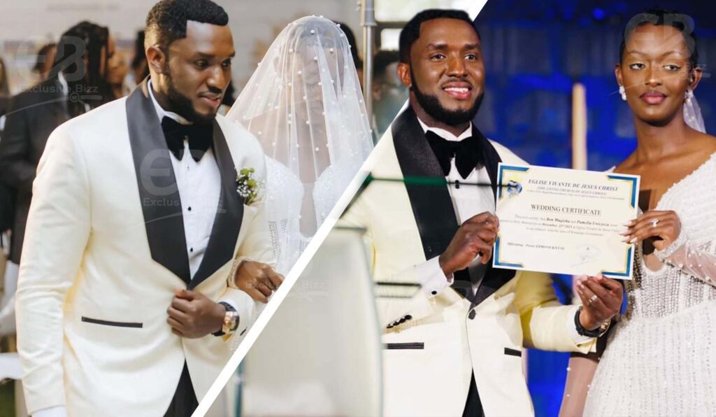 Rema Namakula Attends The Ben and Uwicyeza Pamella’s Wedding in Rwanda