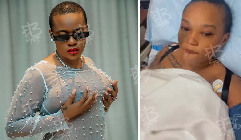Don Zella Beddriden As She Battles Food Poisoning