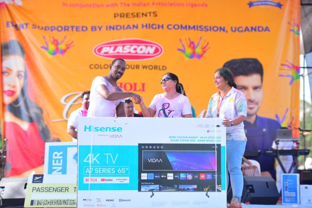 Vibrant Holi Celebration Lights Up KCCA Grounds in Kampala
