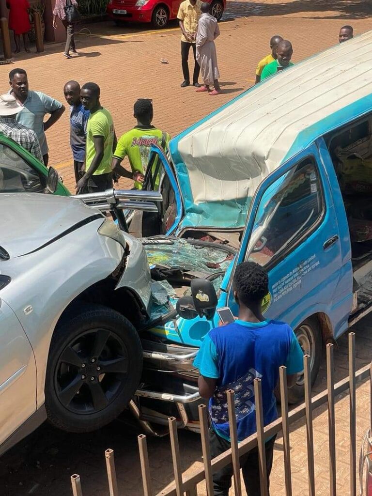Irene Kayemba’s 2 cars damaged in a terrible motor accident