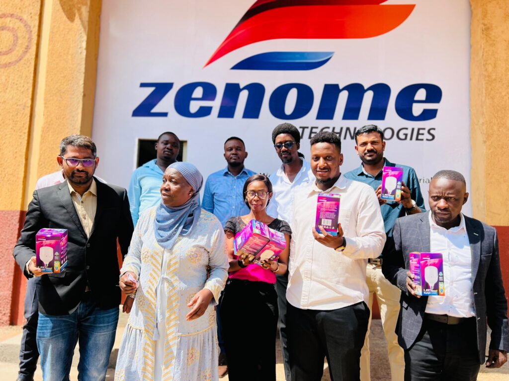Kampala Minister Hajjat Minsa Kabanda launches LED light company Zenome Technologies