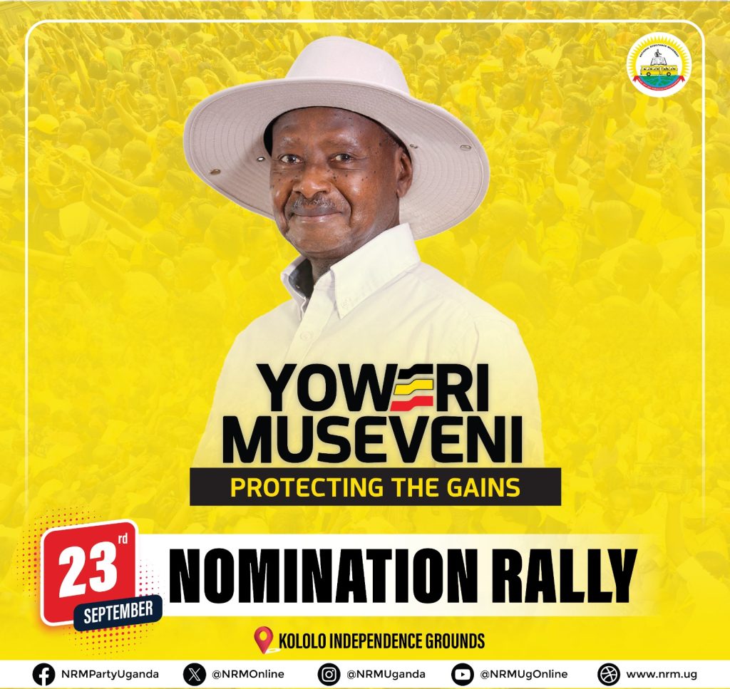 Presidential aide Hellen Seku invites all NRM Supporters, patriots and well wishers for President Museveni historical NRM RALLY at kololo on 23rd September 2025 Presidential aide Hellen Seku invites all NRM Supporters, patriots and well wishers for President Museveni historical NRM RALLY at kololo on 23rd September 2025