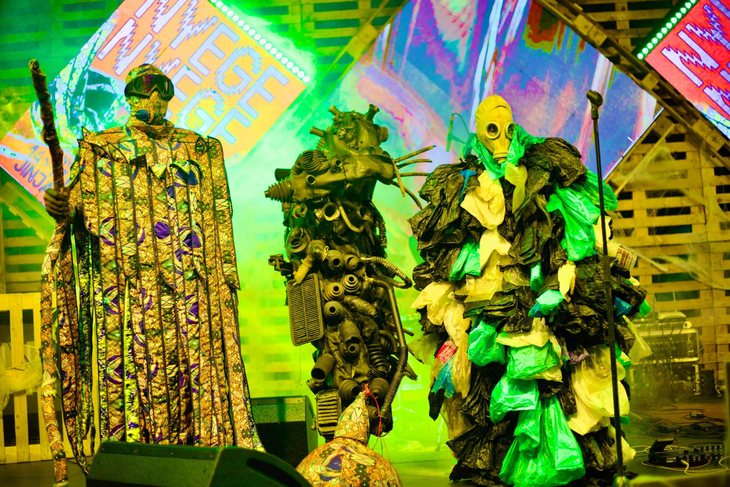 Nyege Nyege, Talent Africa Group in Rave To The Grave Halloween Party fiesta