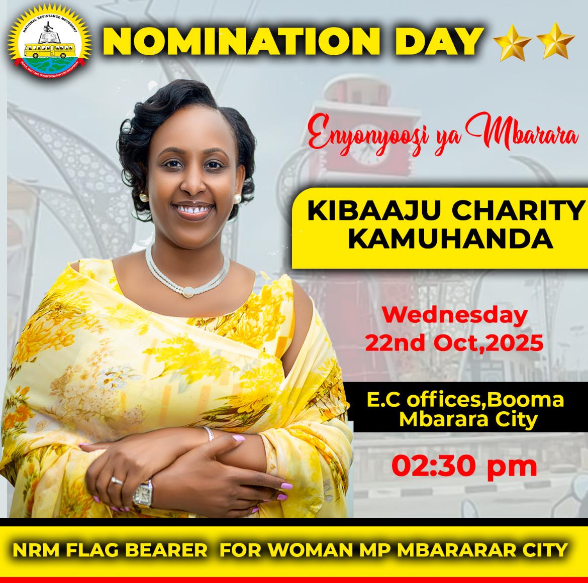 2026 Updates: Kibaaju Charity Kamuhanda set for Nomination today