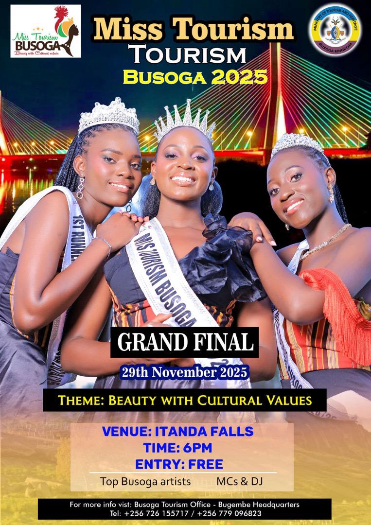 Here are the activities at Miss Tourism Busoga Grand Finale at Itanda Falls