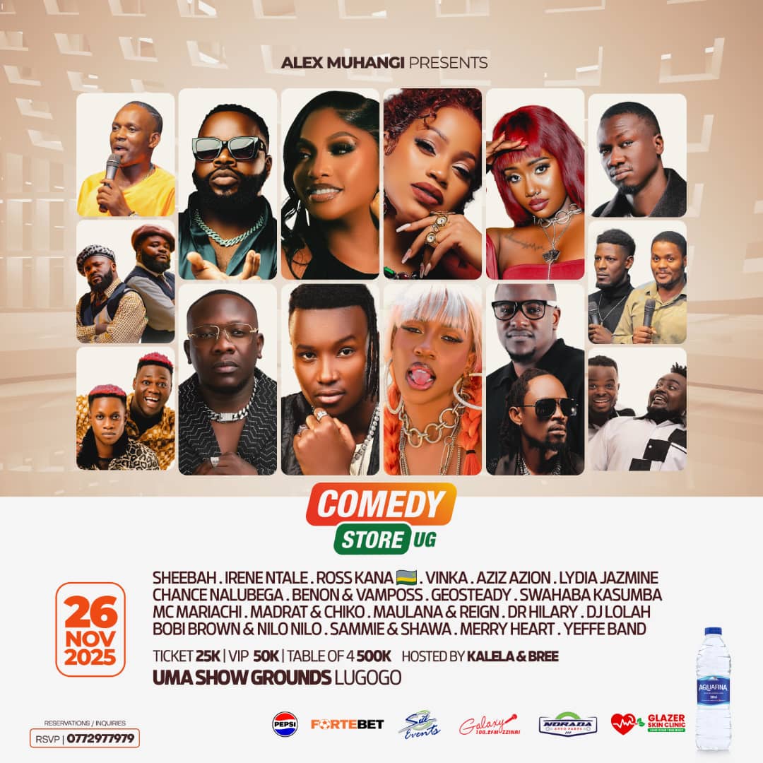 Sheebah,Irene Ntale,Vinka,Geosteady,Benon & Vamposs to Reunite at Comedy Store this Wednesday at UMA Lugogo