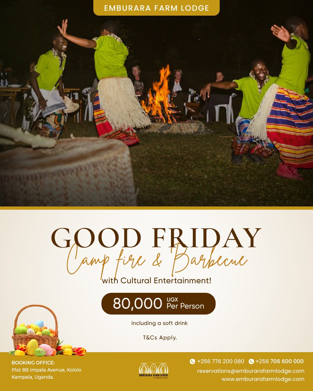 Emburara Farm Lodge to host Good Friday Camp Fire & Barbecue