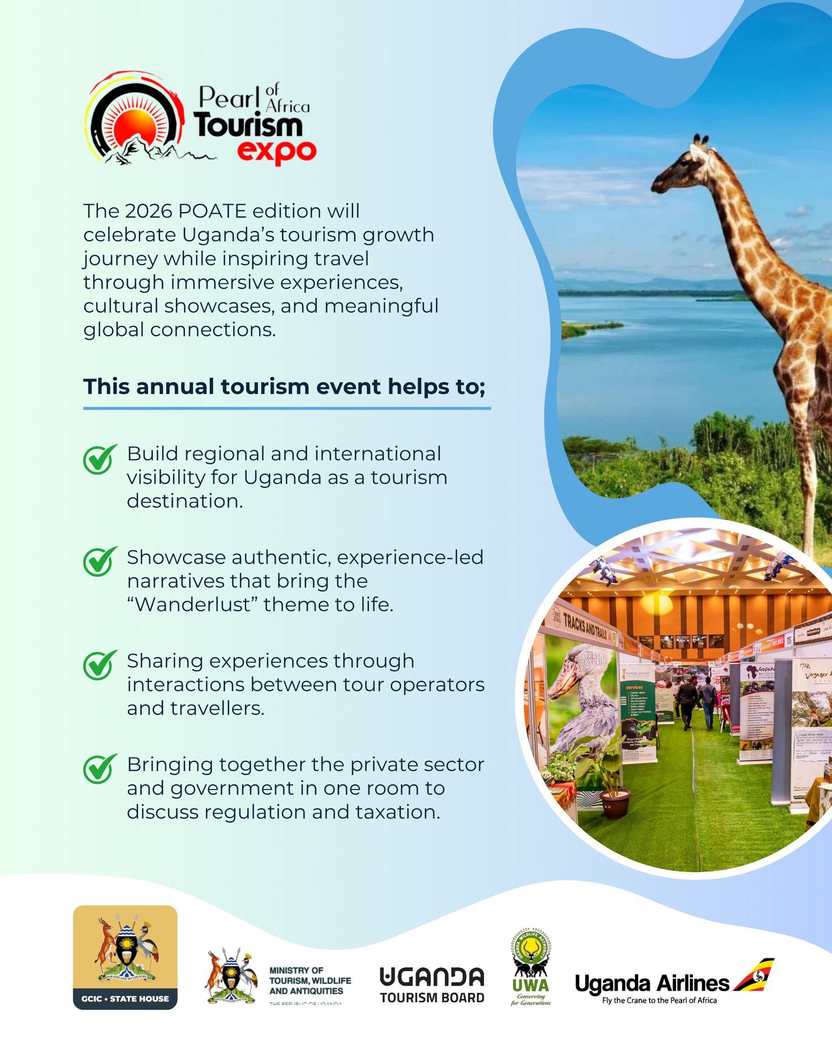 All is set for the Pearl of Africa Tourism Expo 2026