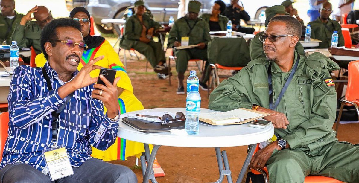 Jim Muhwezi said he is eager for the next term Jim Muhwezi said he is eager for the next term