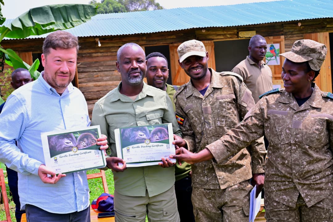 Czech Republic Speaker names Baby Gorilla ‘Tomáš’ During Uganda Visit